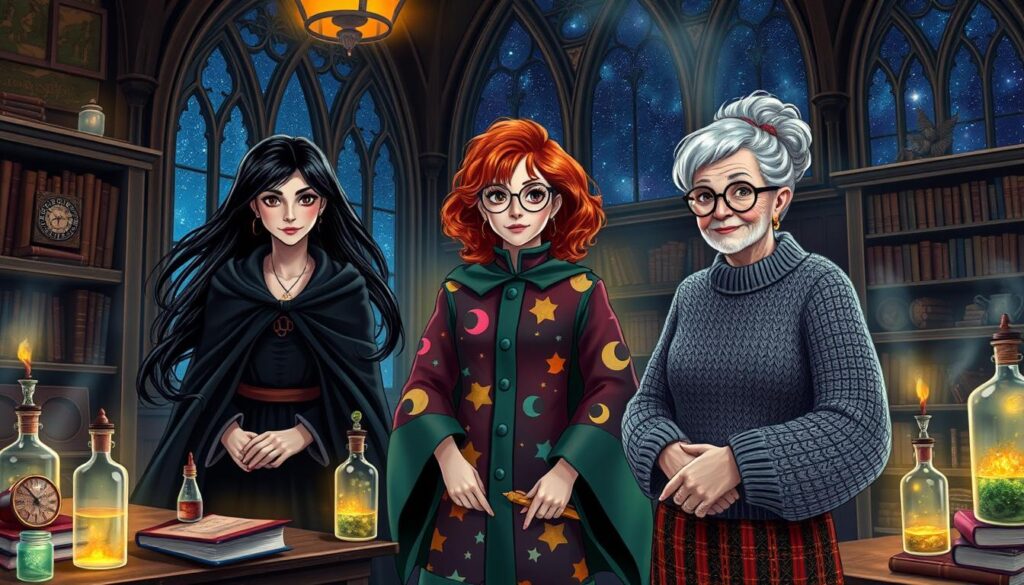 profesoras de hogwarts