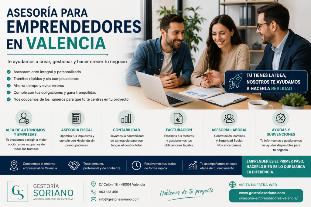 Asesoría para emprendedores en Valencia