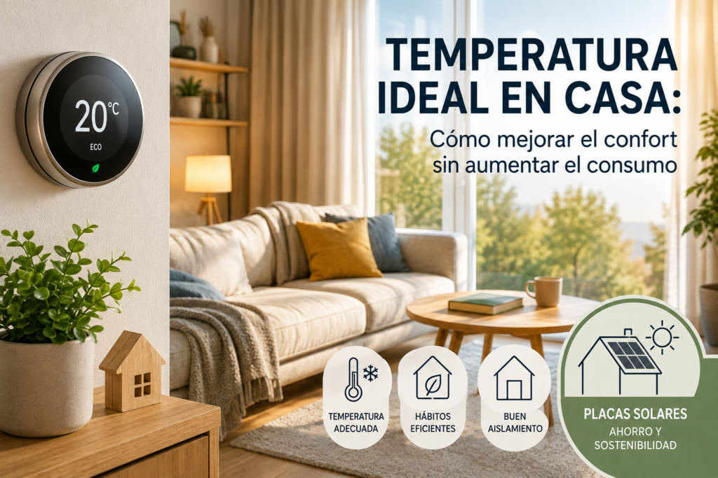 Temperatura ideal en casa