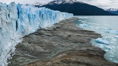 El Perito Moreno registra un retroceso récord de casi un kilómetro en cien días