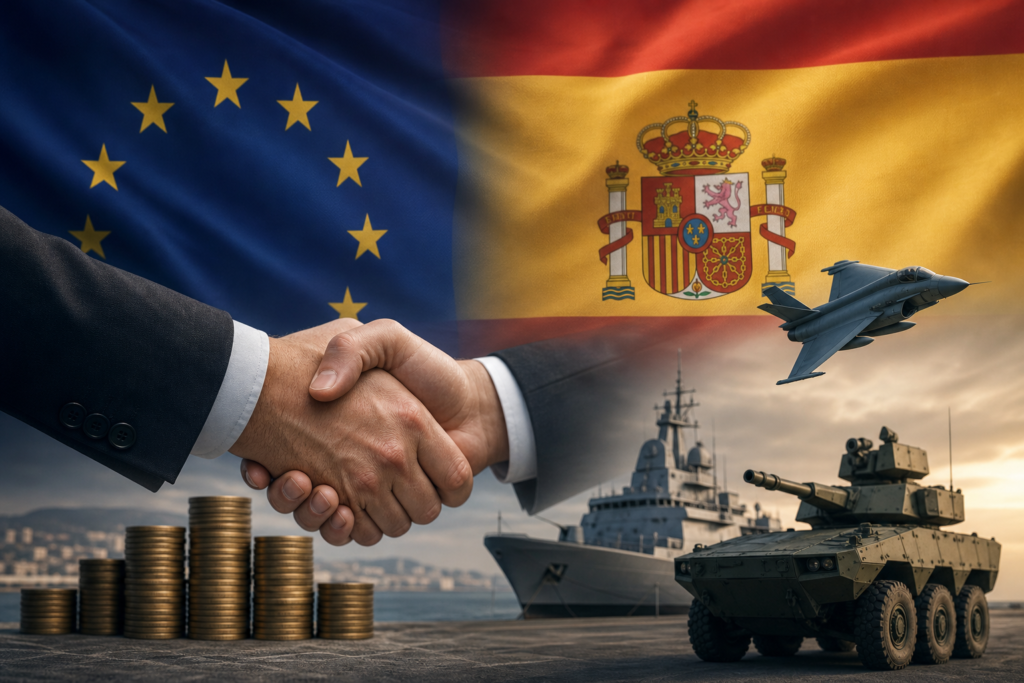 La UE aprueba un préstamo de 1.000 millones para España dentro del plan SAFE de defensa