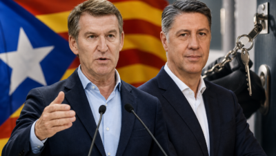 Feijóo pide el voto en Cataluña y encarga a Albiol liderar en el Congreso la ley antiokupación del PP