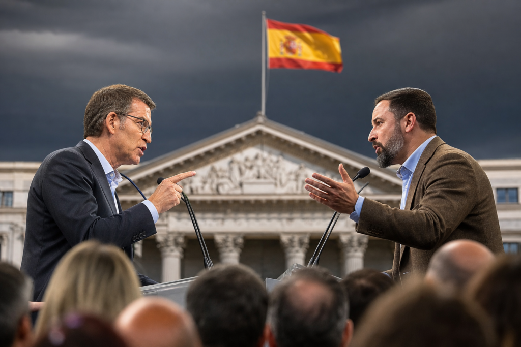 El debate sobre un posible gobierno de PP y Vox domina la campaña y enfrenta dos relatos opuestos