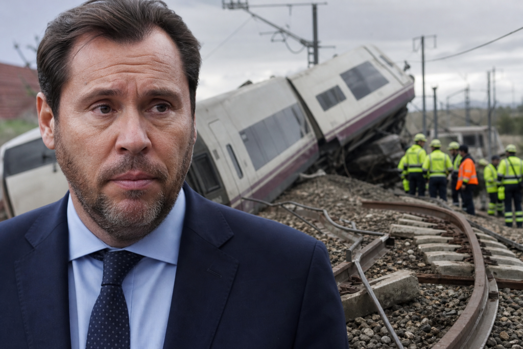 Críticas y peticiones de dimisión a Óscar Puente tras el accidente ferroviario de Toledo
